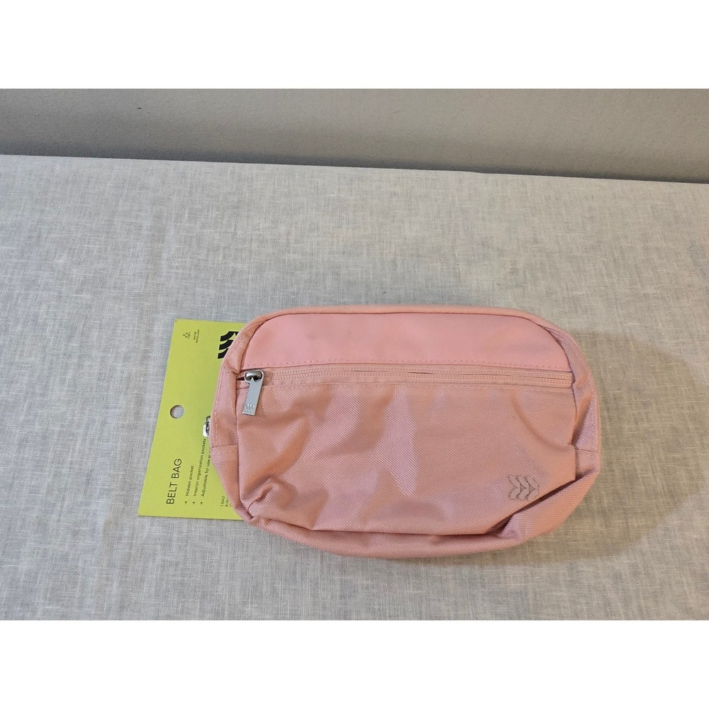 All in Motion Women Belt Bag Pink Water Repellent Crossbody OS NWT